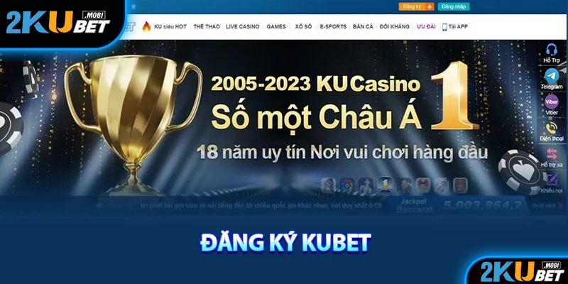 Cần truy cập nhà cái chính thống để tiến hành tạo tài khoản Kubet